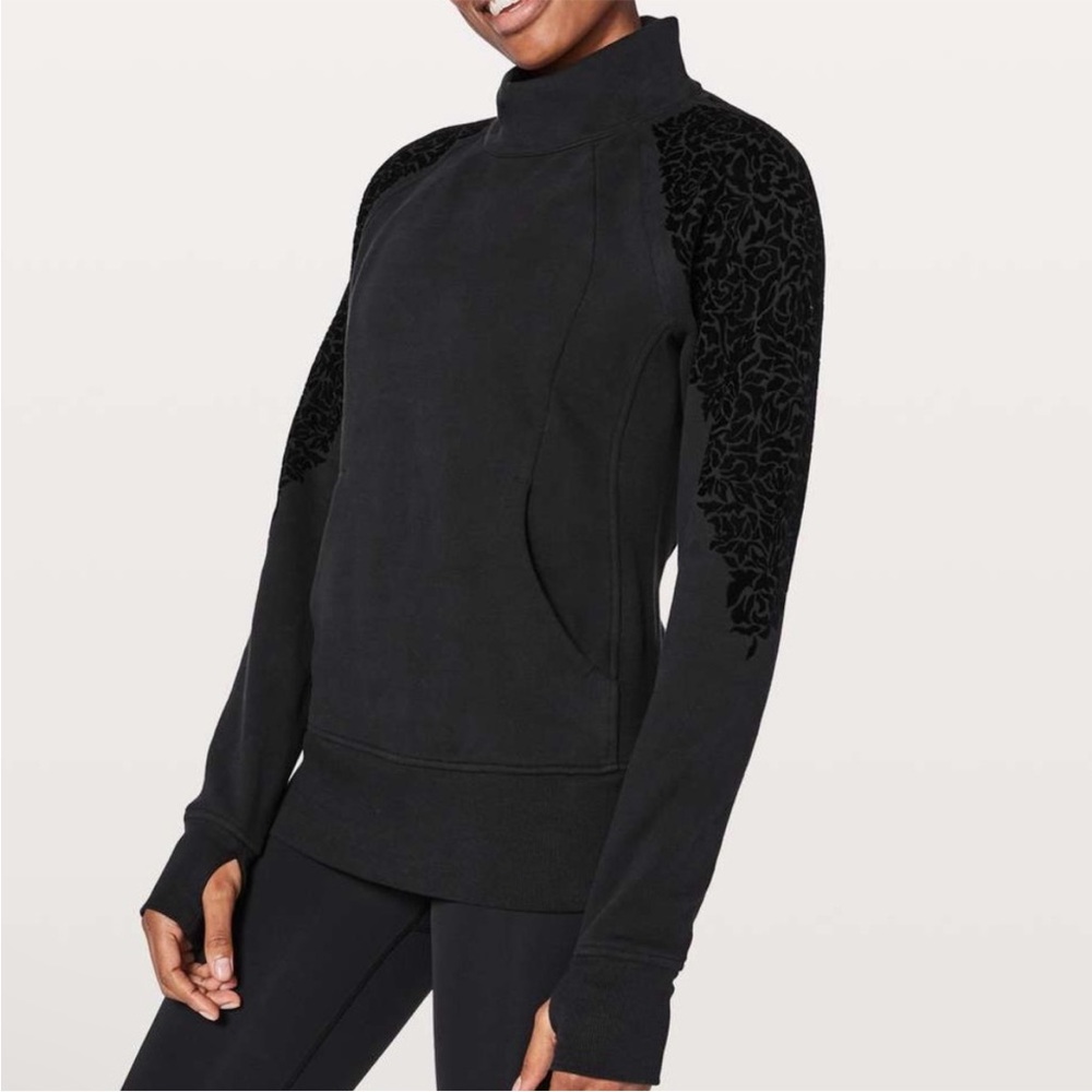 Lululemon Floral Flock Pullover